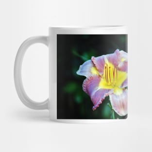 Lavender And Yellow Lily Mug